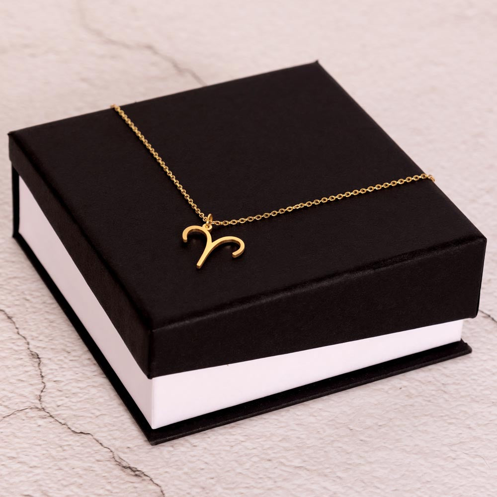 Aries Zodiac Necklace