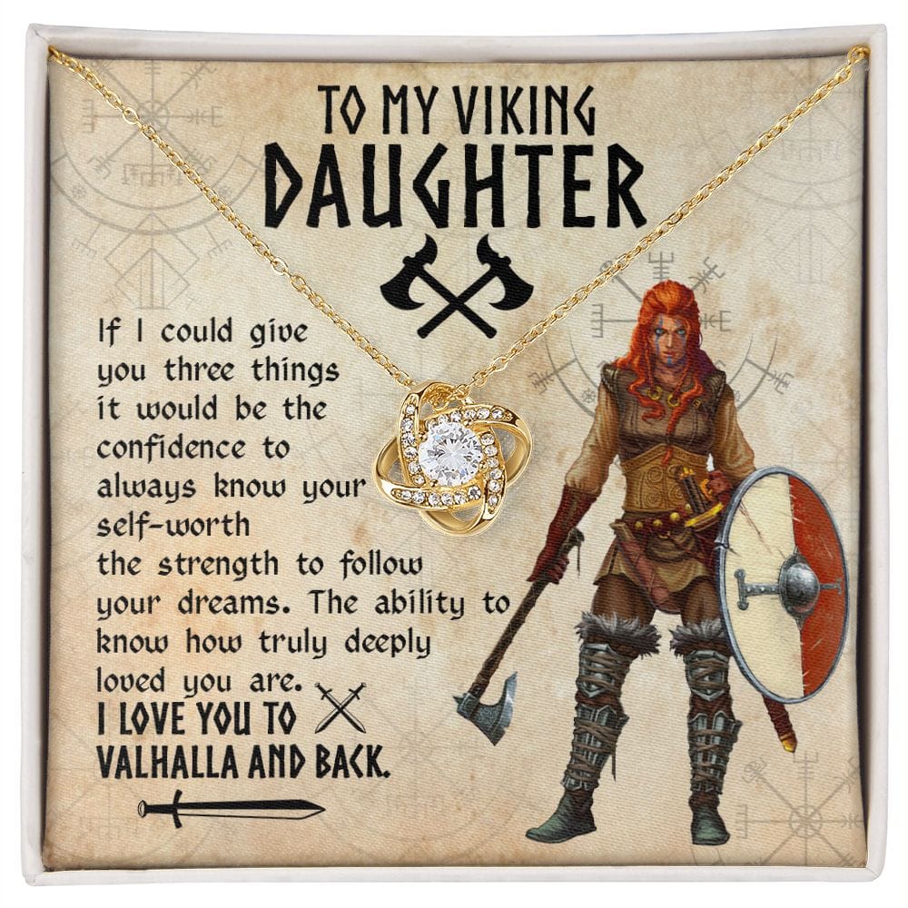 To my Viking Daughter Necklace