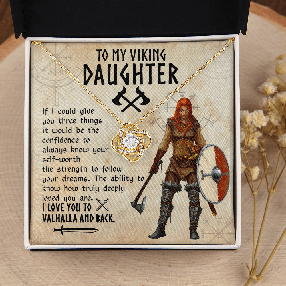 To my Viking Daughter Necklace