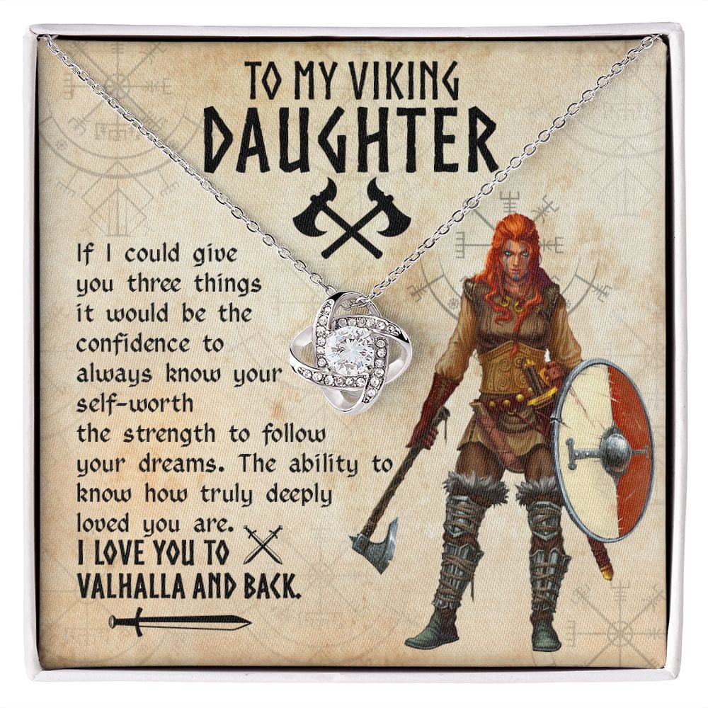 To my Viking Daughter Necklace