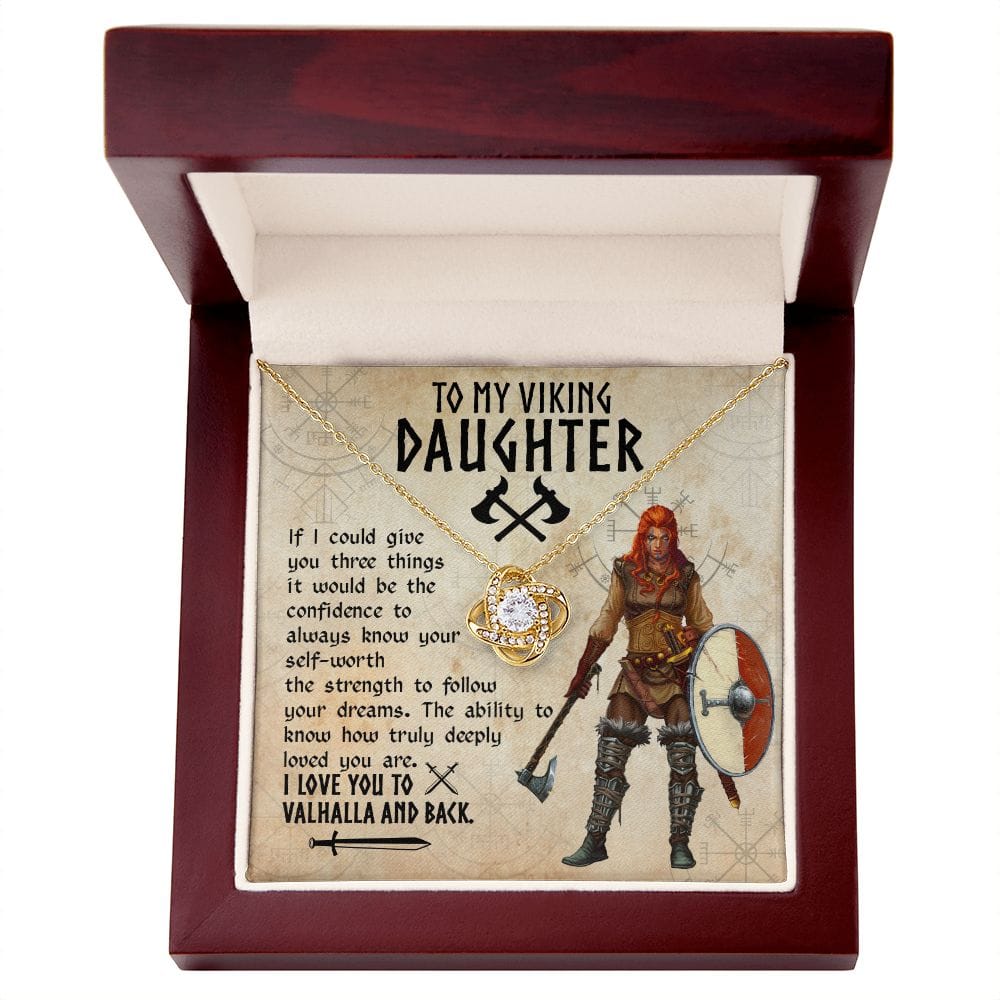 To my Viking Daughter Necklace