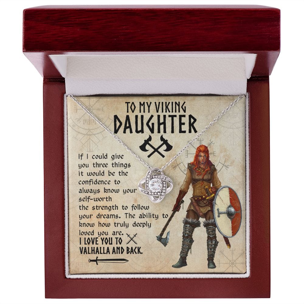 To my Viking Daughter Necklace