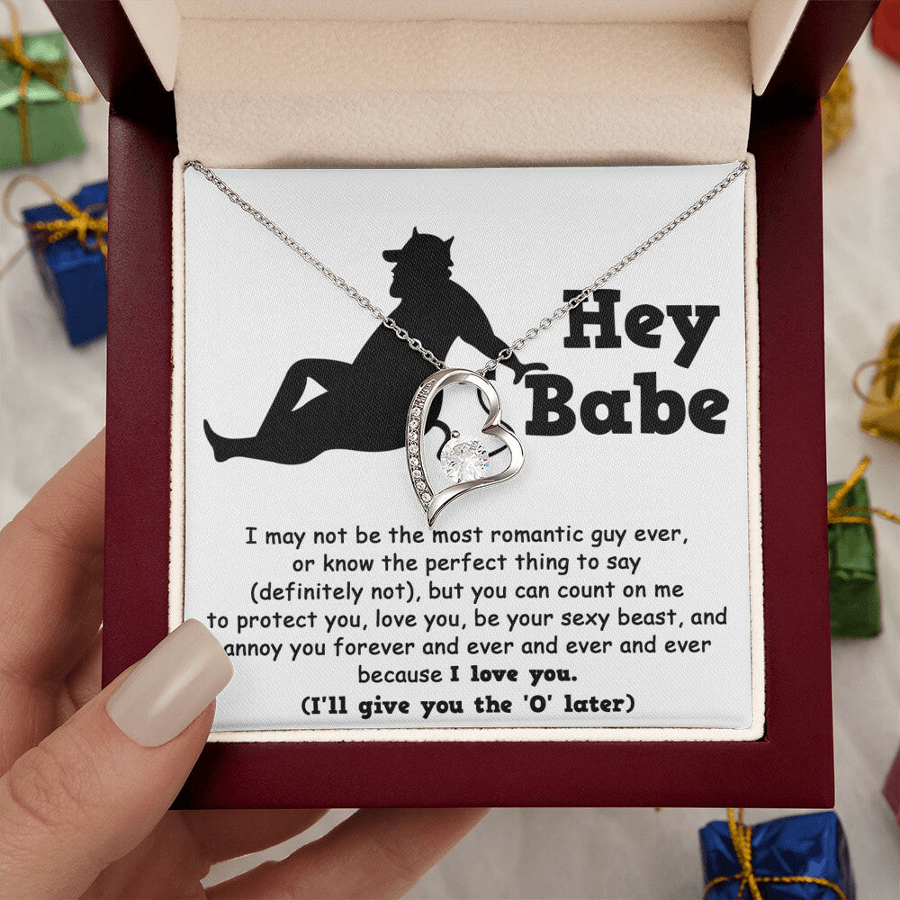 Hey Babe Forever Love Necklace