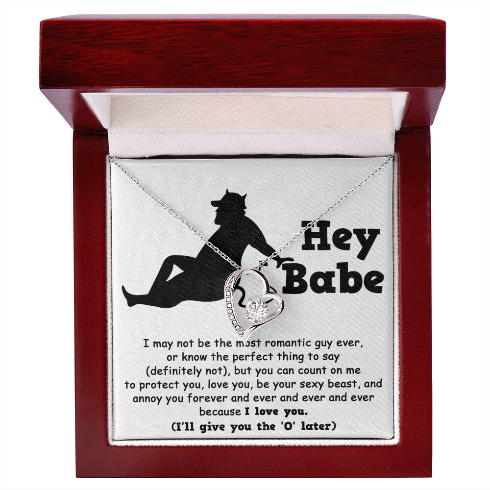 Hey Babe Forever Love Necklace