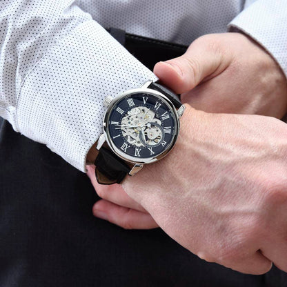 To The World's Best Dad Openwork Warch