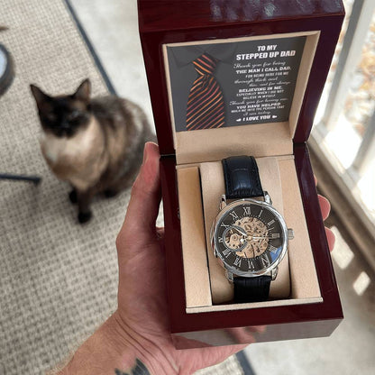 To My Stepped-up dad, Openwork Watch