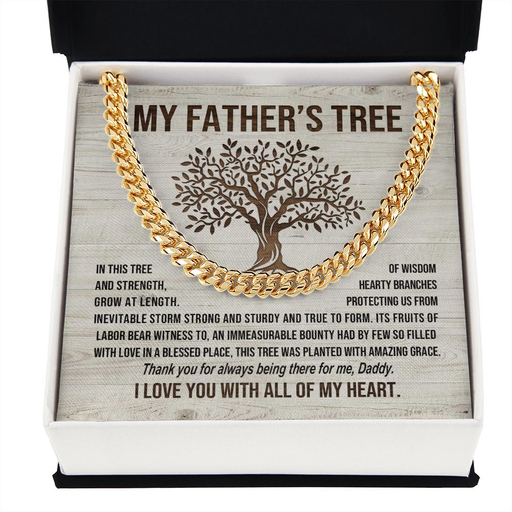My Father's Tree | Cuban Link Chain