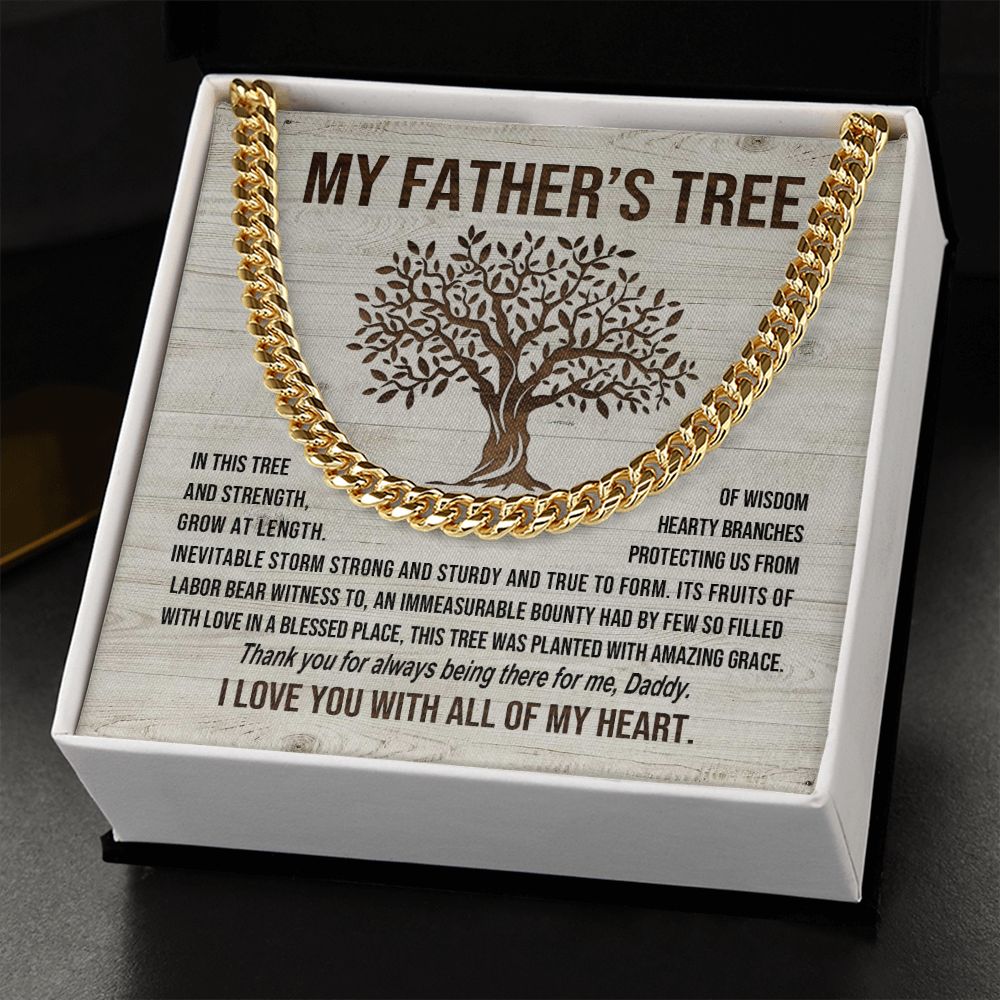 My Father's Tree | Cuban Link Chain