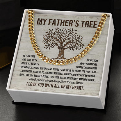 My Father's Tree | Cuban Link Chain