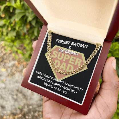 Super Dad Cuban Link Chain
