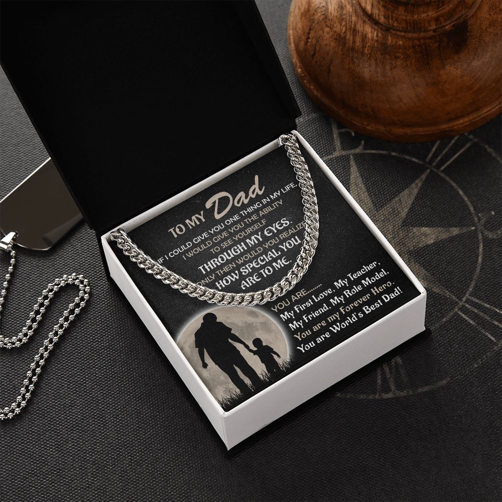 My Forever Hero - Son | Cuban Link Chain