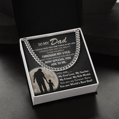 My Forever Hero - Son | Cuban Link Chain