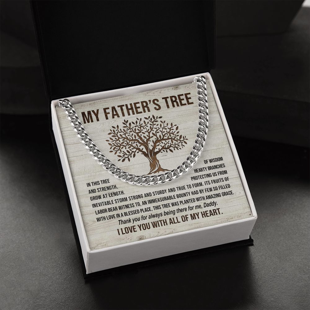 My Father's Tree | Cuban Link Chain