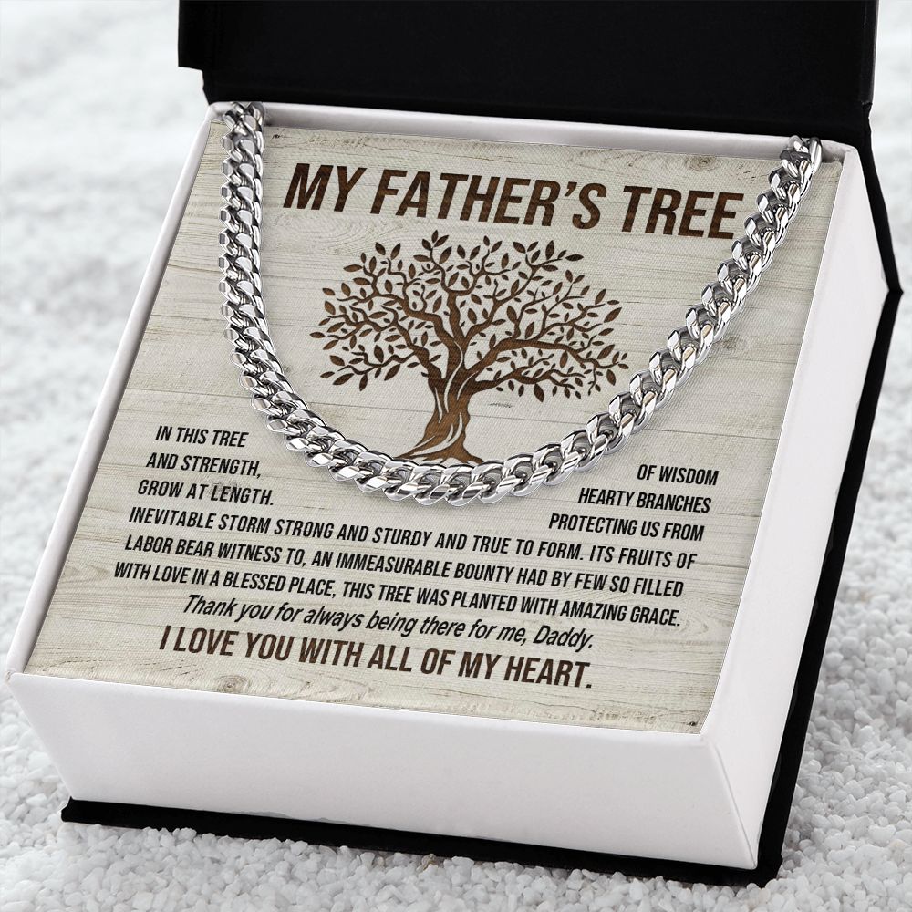 My Father's Tree | Cuban Link Chain