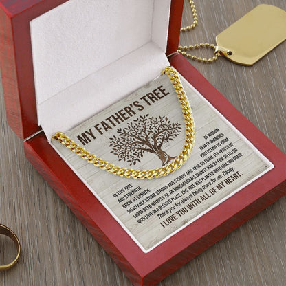 My Father's Tree | Cuban Link Chain
