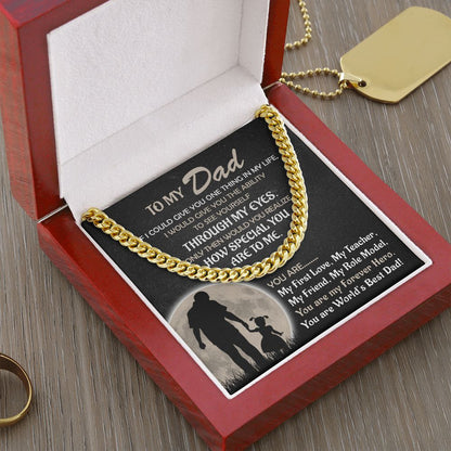 My Forever Hero - Daughter | Cuban Link Chain