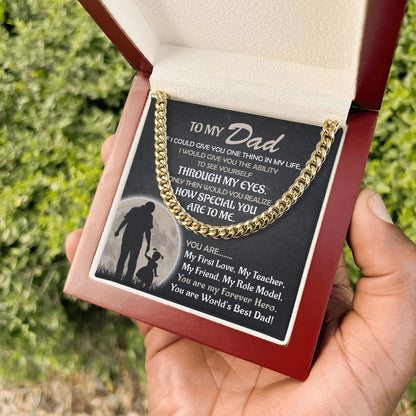 My Forever Hero - Daughter | Cuban Link Chain