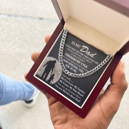 My Forever Hero - Son | Cuban Link Chain