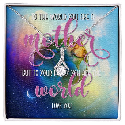 To the best mother in the world Necklace