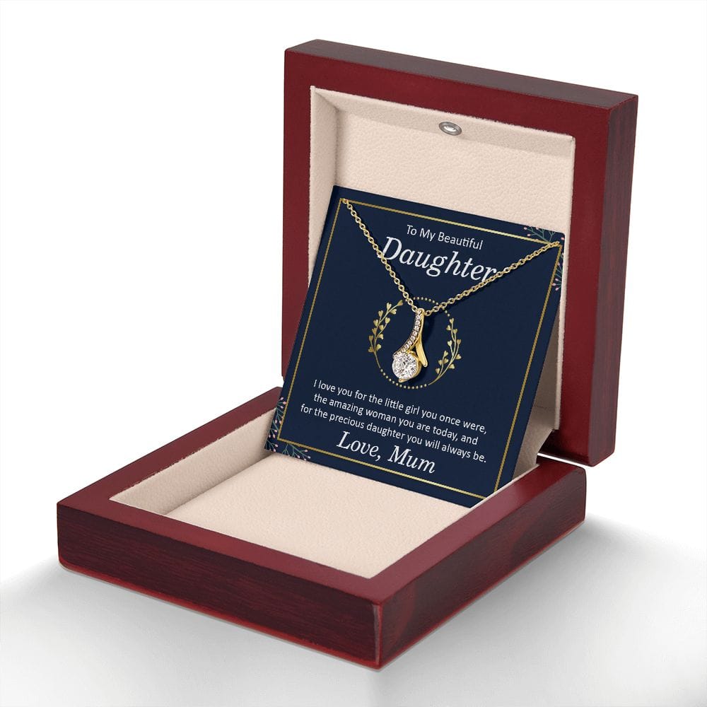 To my beautiful daughter Necklace