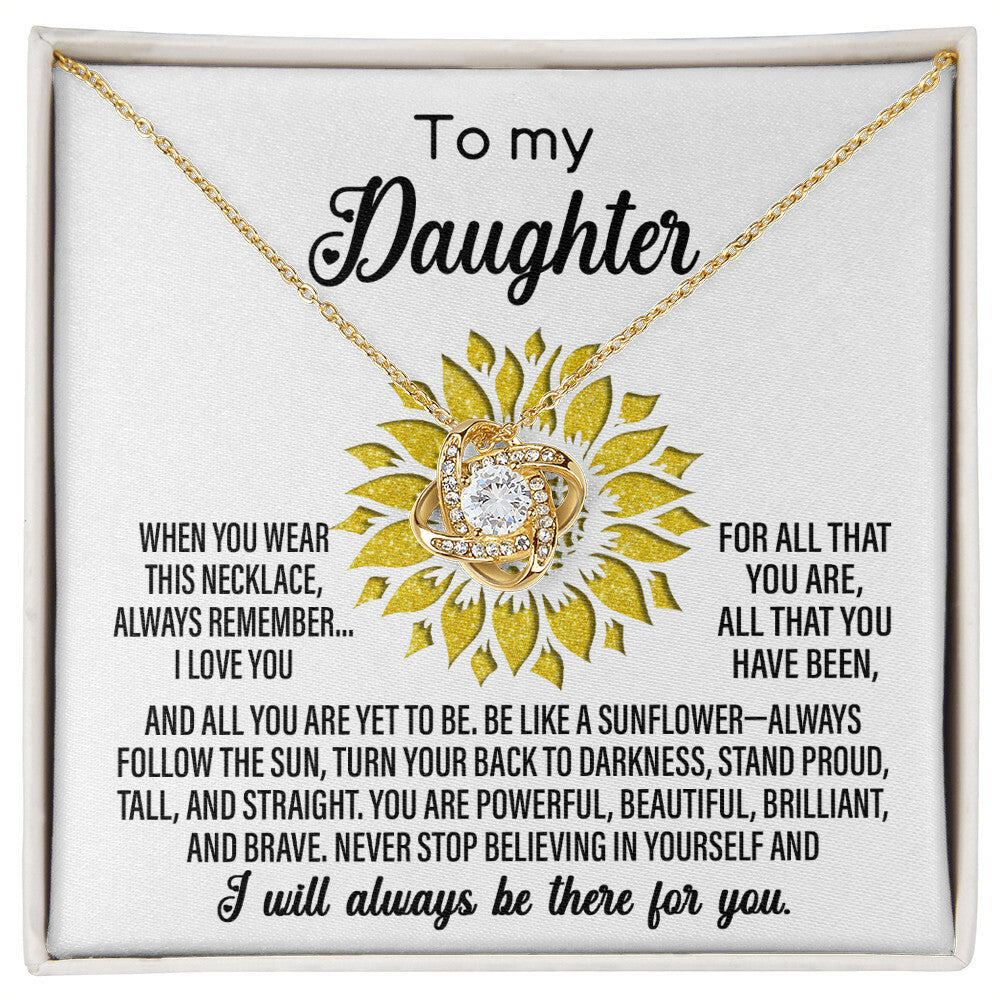 A Sunflower Daughter Necklace