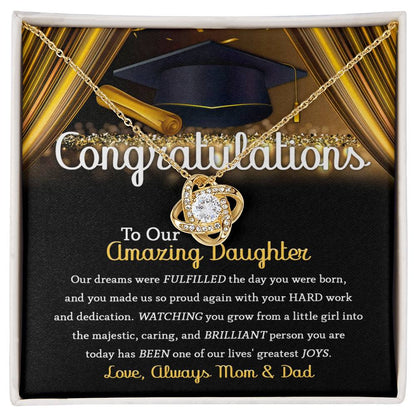 To Our Amazing Daughter Necklace