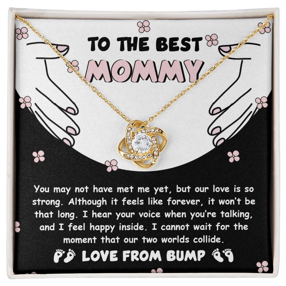 To My best Mommy Love from Bump Necklace