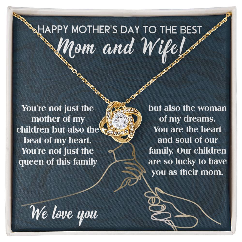 Happy Mother's day to my wife Necklace