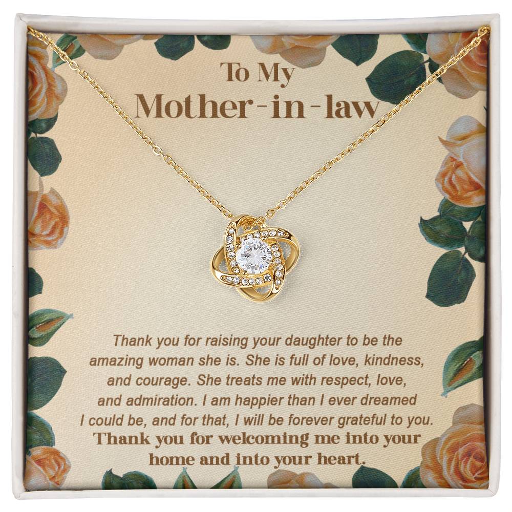 To my Mother-in-law Necklace