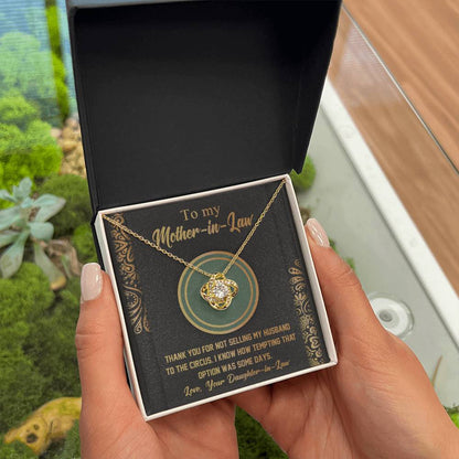 Mother-In-Law Thank You Necklace