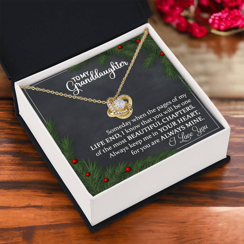 To My Granddaughter Always Mine Necklace