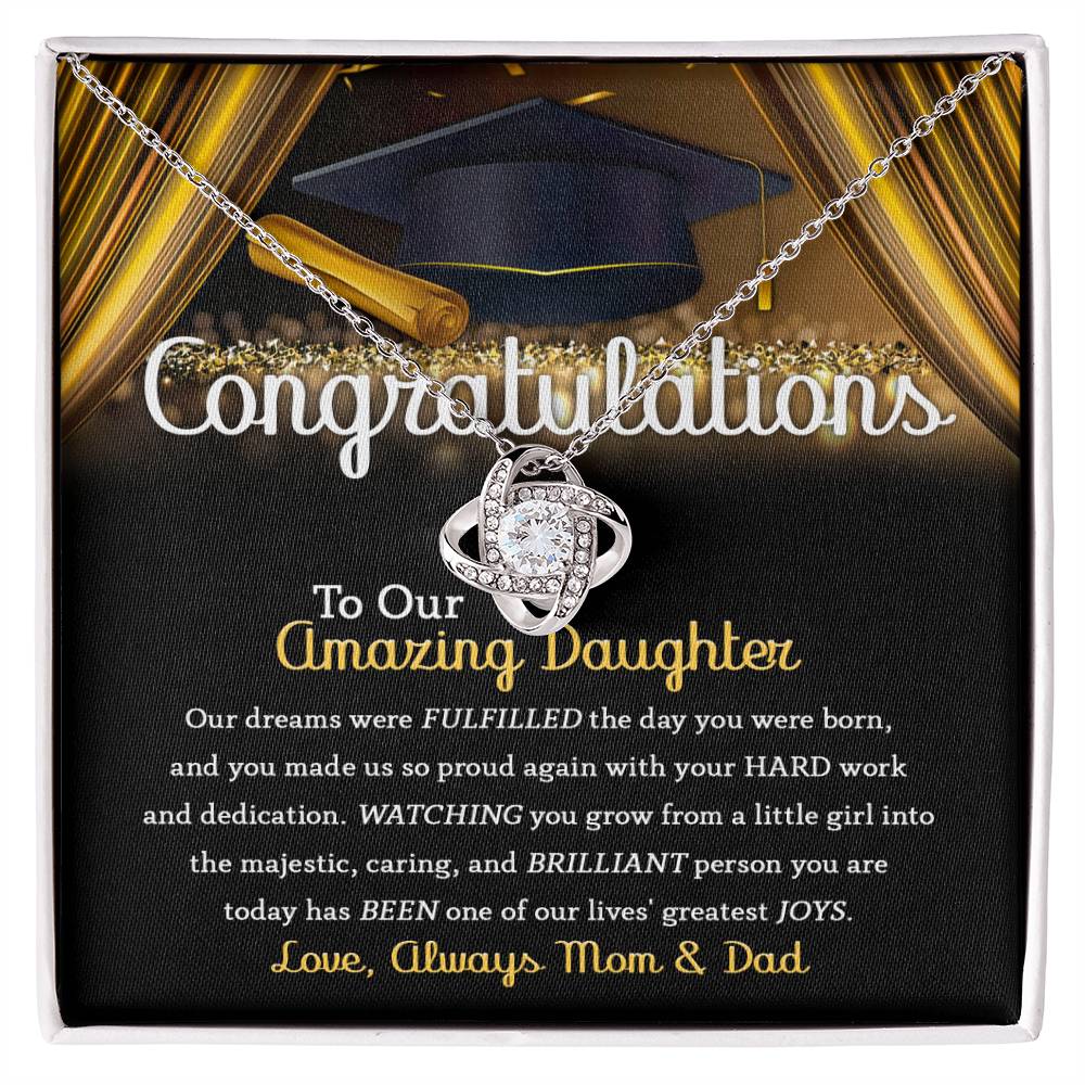 To Our Amazing Daughter Necklace