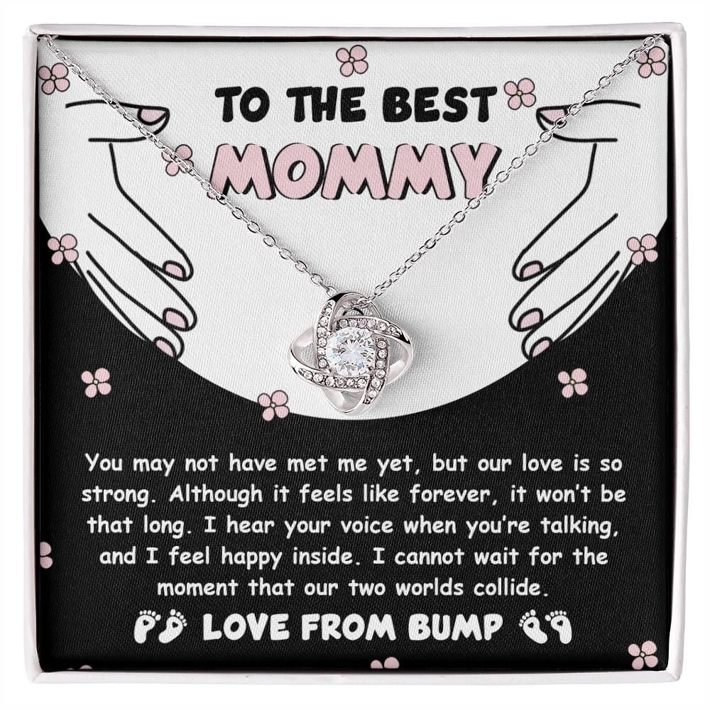 To My best Mommy Love from Bump Necklace