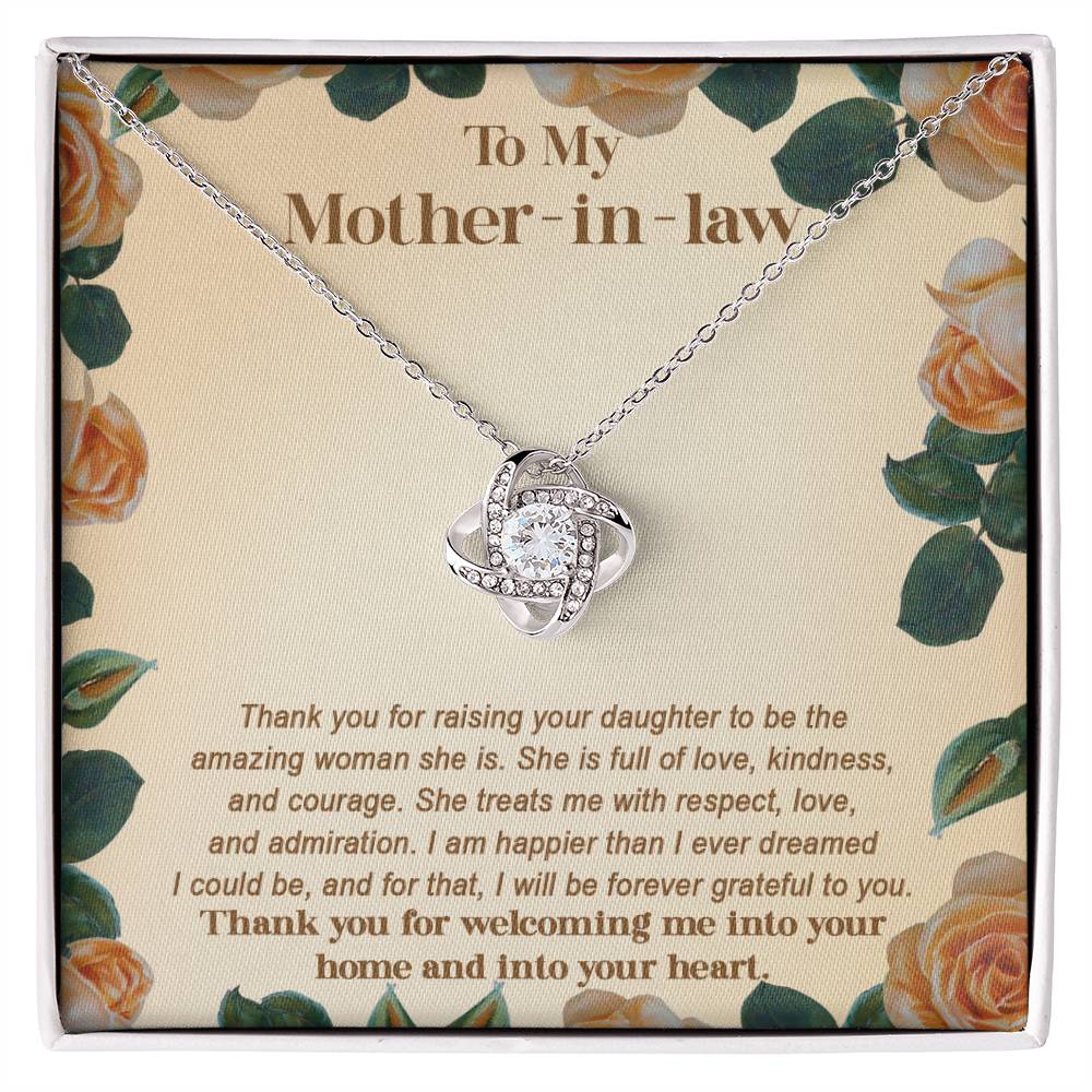 To my Mother-in-law Necklace