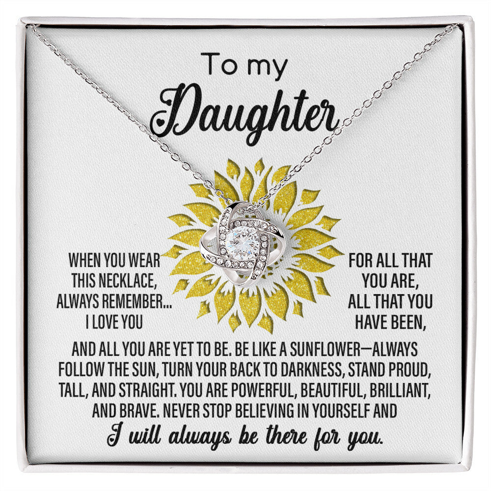 A Sunflower Daughter Necklace