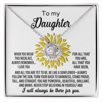 A Sunflower Daughter Necklace