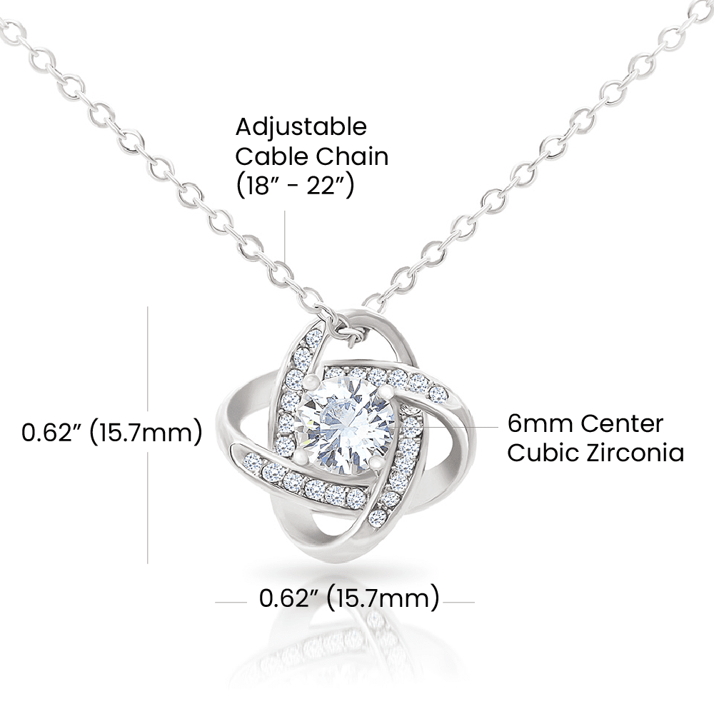 To My Wife Christmas Necklace