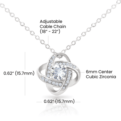 To My Wife Christmas Necklace