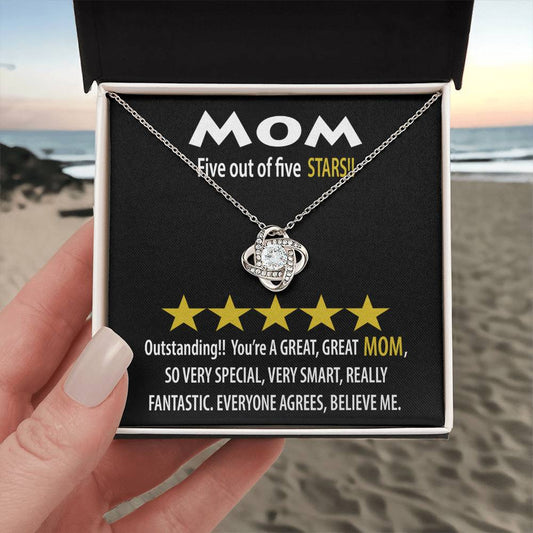 Five Stars Mom Necklace