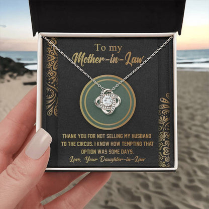 Mother-In-Law Thank You Necklace