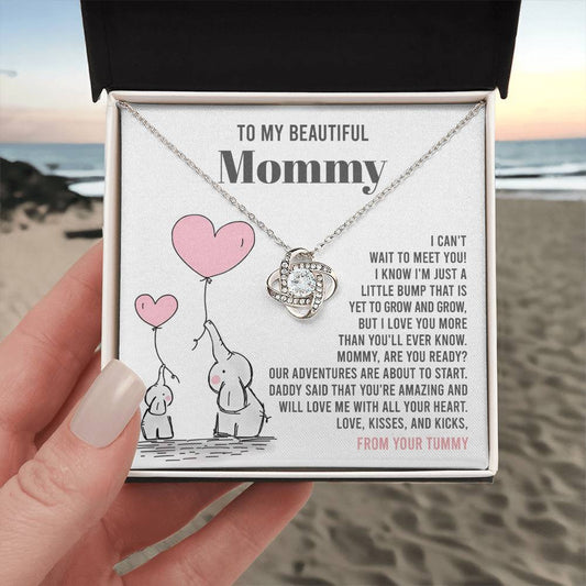 Mommy To Be-All Your Heart Necklace