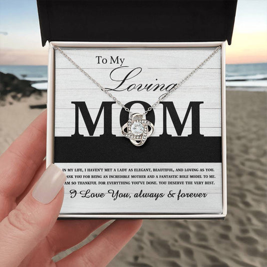 To My Loving Mom Necklace