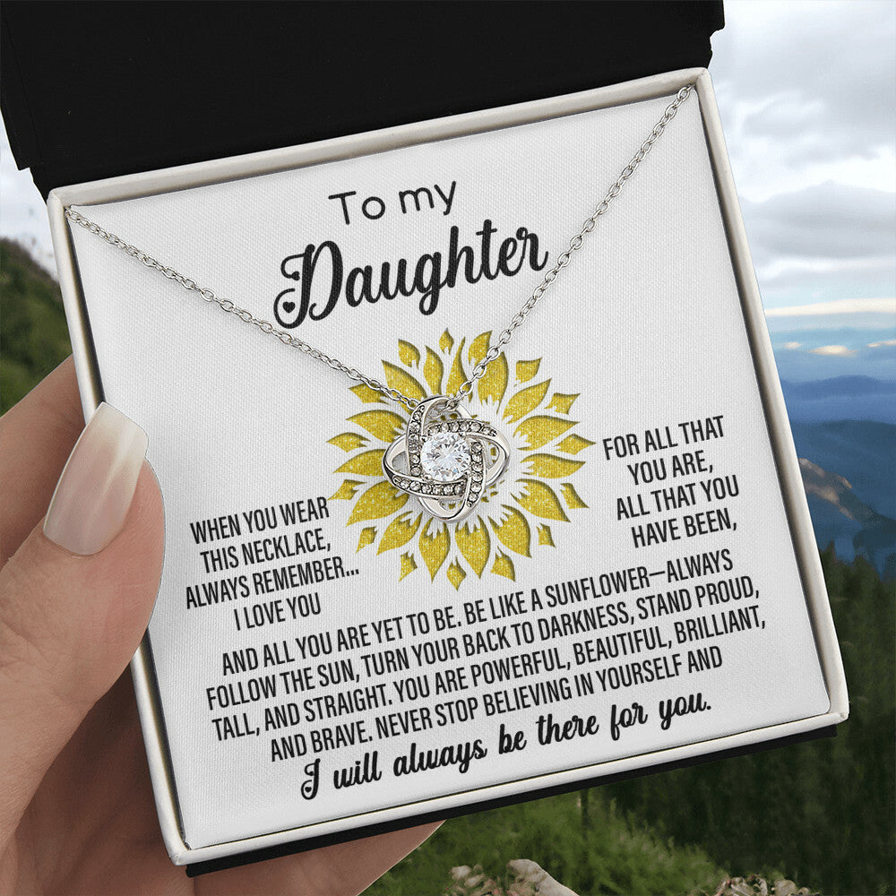 A Sunflower Daughter Necklace