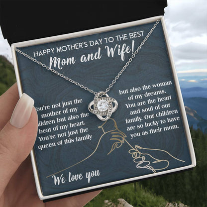 Happy Mother's day to my wife Necklace