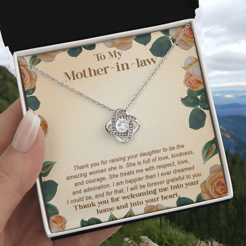 To my Mother-in-law Necklace