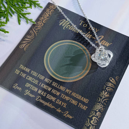 Mother-In-Law Thank You Necklace
