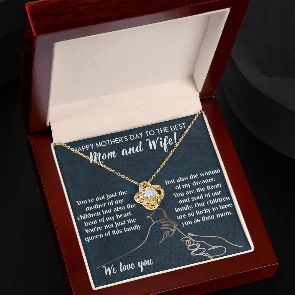 Happy Mother's day to my wife Necklace