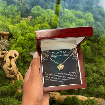 To My Gorgeous Boyfriend's Mom Necklace