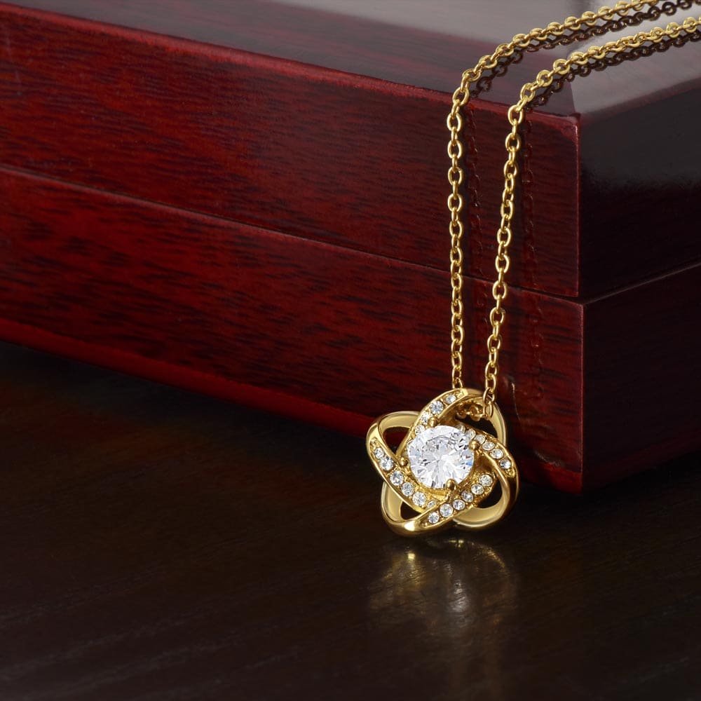 To my wonderful Daughter | Love Knot Necklace