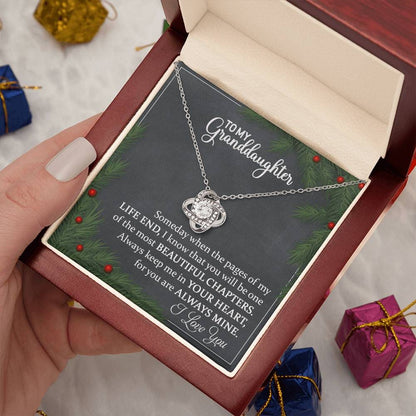 To My Granddaughter Always Mine Necklace